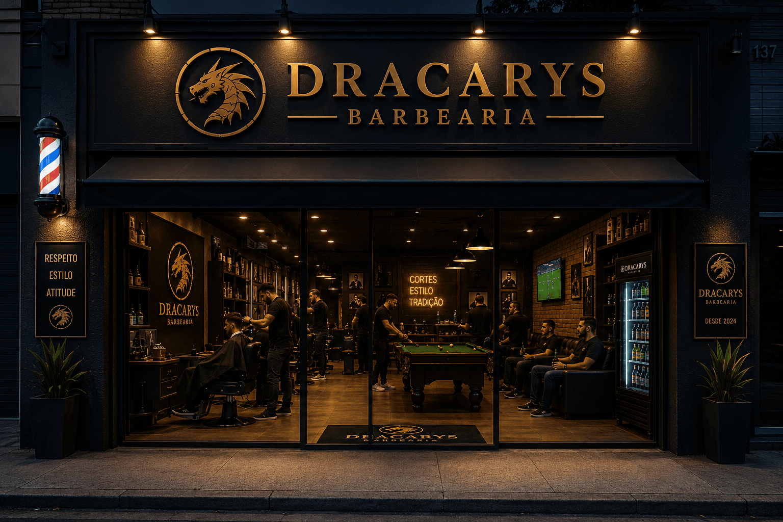 Dracarys Barbearia 